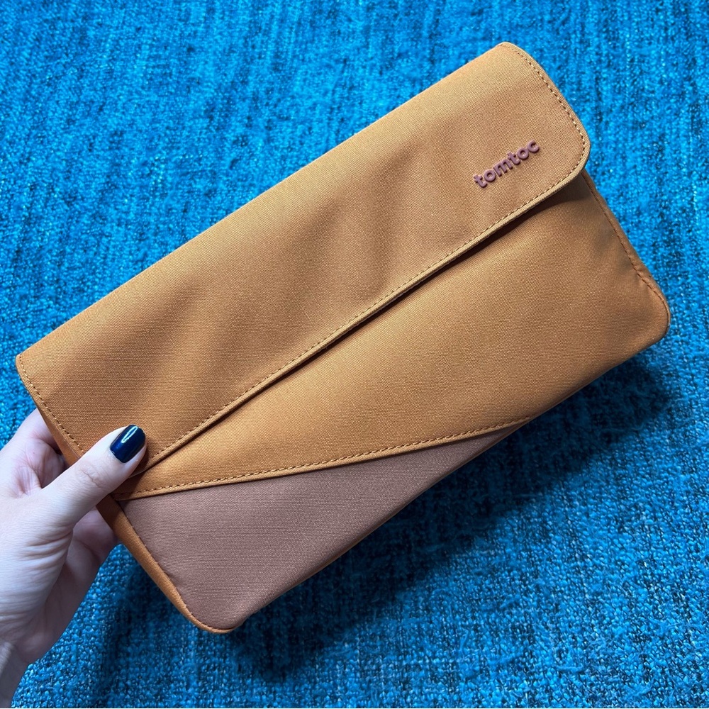 Tomtoc Versatile Switch Daily Crossbody Bag in Orange NWT